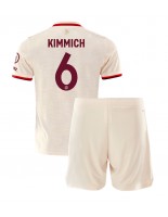 Bayern Munich Joshua Kimmich #6 Tredjedraktsett Barn 2024-25 Korte ermer (+ bukser)